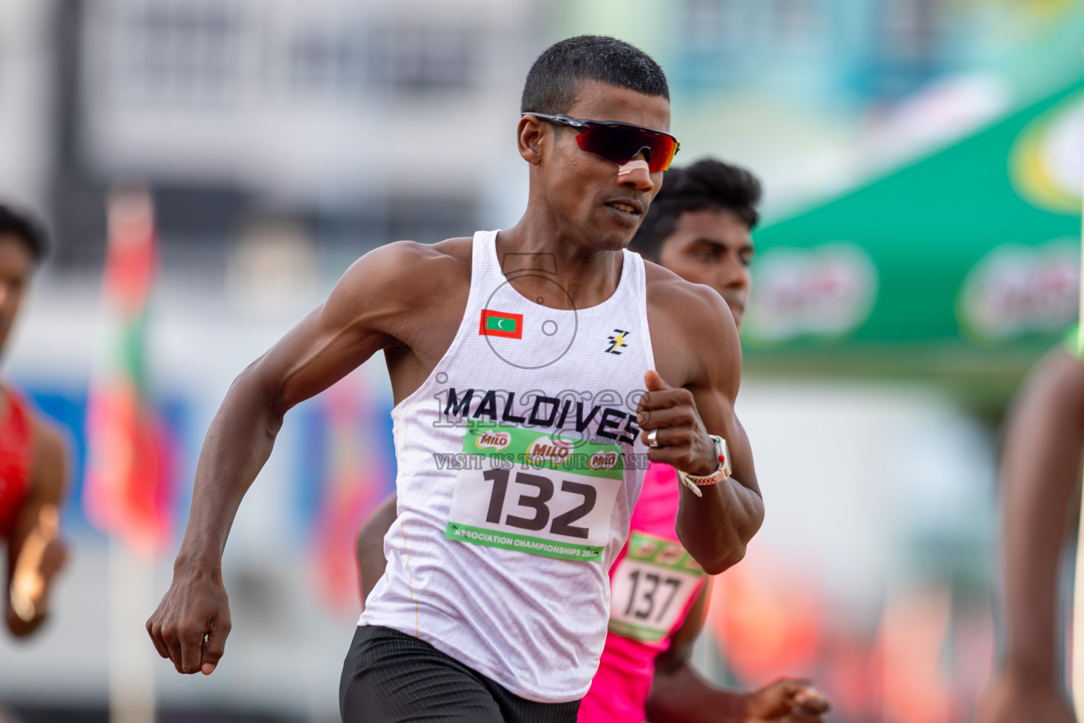 Day 3 of 12th Milo Association Championships was held in Ekuveni Track at Male', Maldives on Saturday, 26th April 2025. Photos: Ismail Thoriq / images.mv