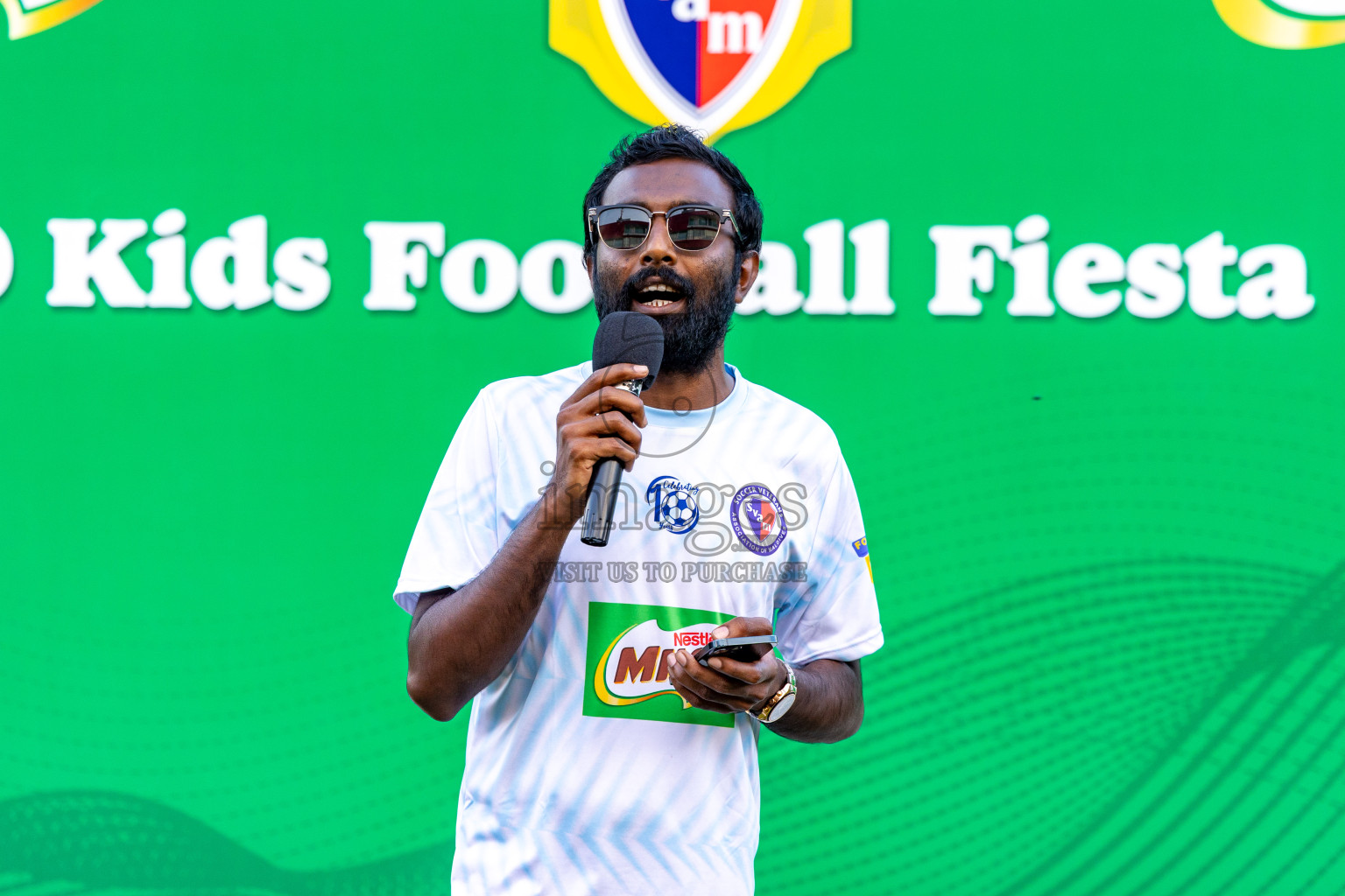 Day 2 of MILO Kids Football Fiesta was held at National Stadium in Male', Maldives on Saturday, 24th February 2024.