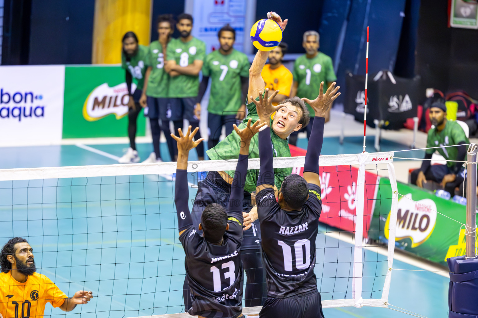 Final of MILO VAM Cup 2024 (Men's Division) was held in Social Center Indoor Hall on Monday, 4th November 2024. 
Photos: Ismail Thoriq / images.mv