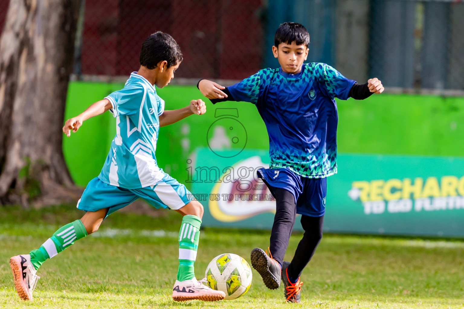 Day 1 of MILO Academy Championship 2025 (U-12) was held at Henveiru Stadium in Male', Maldives on Thursday, 1st May 2025. Photos: Nausham Waheed / images.mv