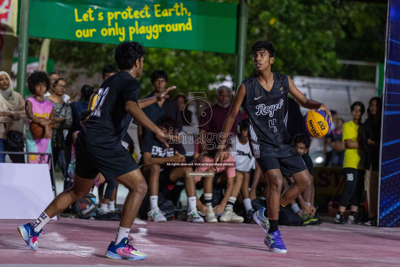 Day4 of Slamdunk by Sosal on 15th April 2023 held in Male'. Photos: Ismail Thoriq / images.mv