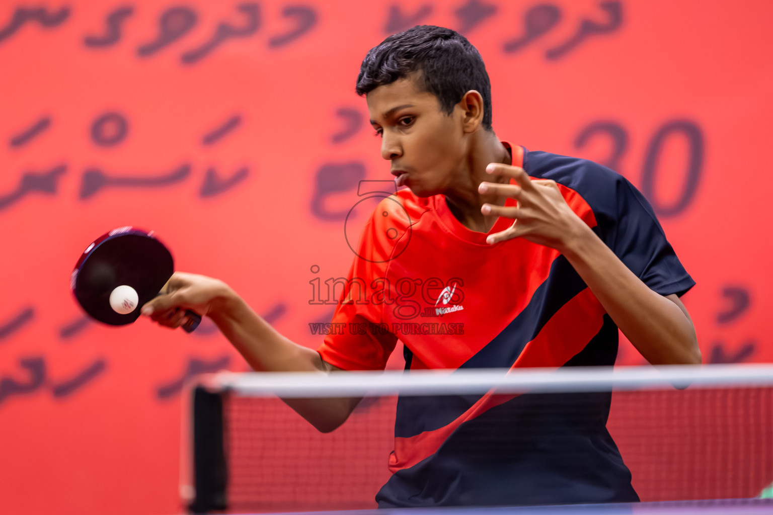 Finals of 30th Table Tennis Association Championship 2025 was held on Saturday, 20th September 2025 in Male' TT Hall, Male', Maldives. Photos: Nausham Waheed / images.mv