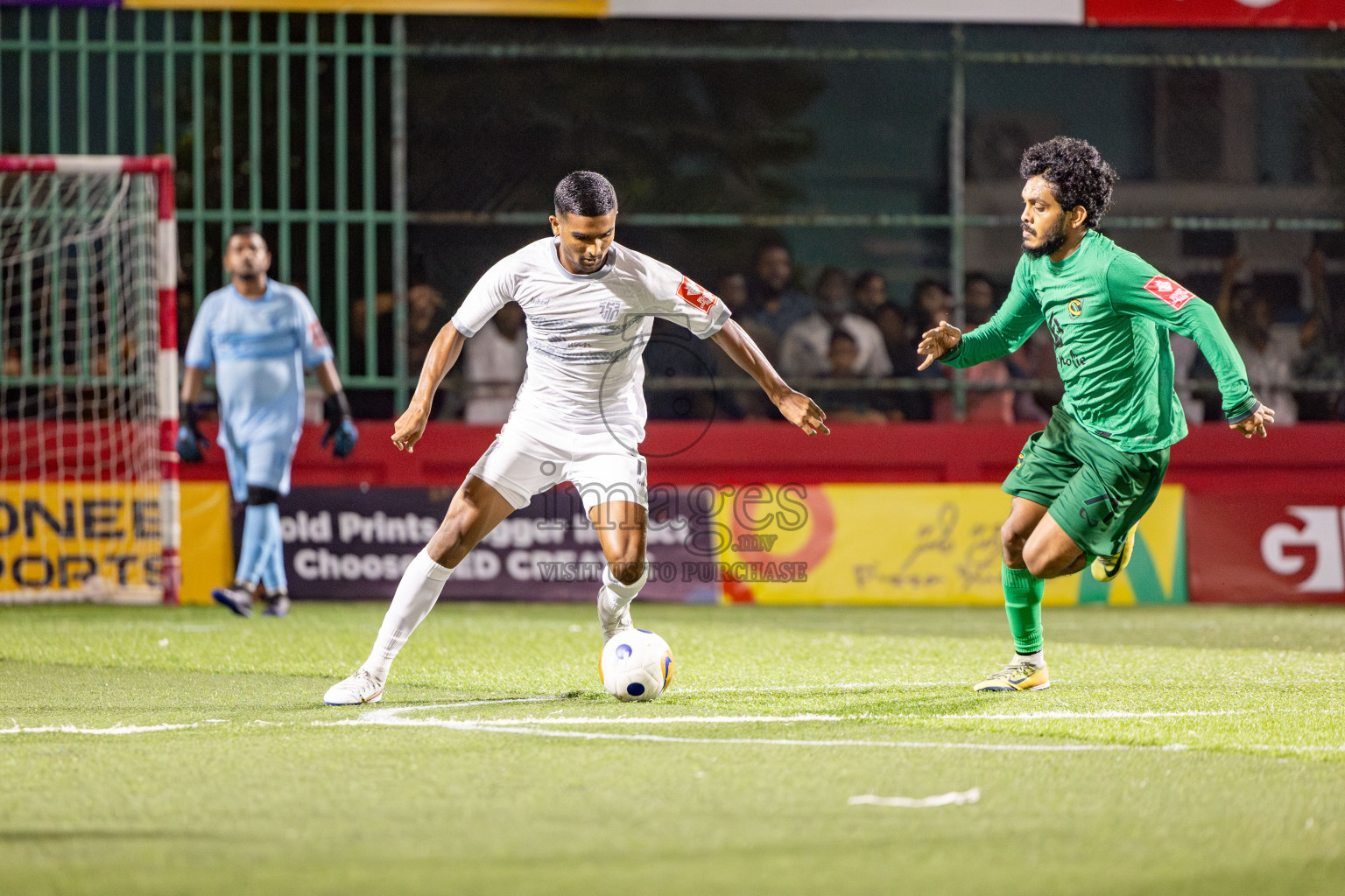 HA. Vashfaru vs HA. Utheemu in Day 1 of Golden Futsal Challenge 2025 on Sunday, 5th January 2025, in Hulhumale', Maldives 
Photos: Nausham Waheed / images.mv