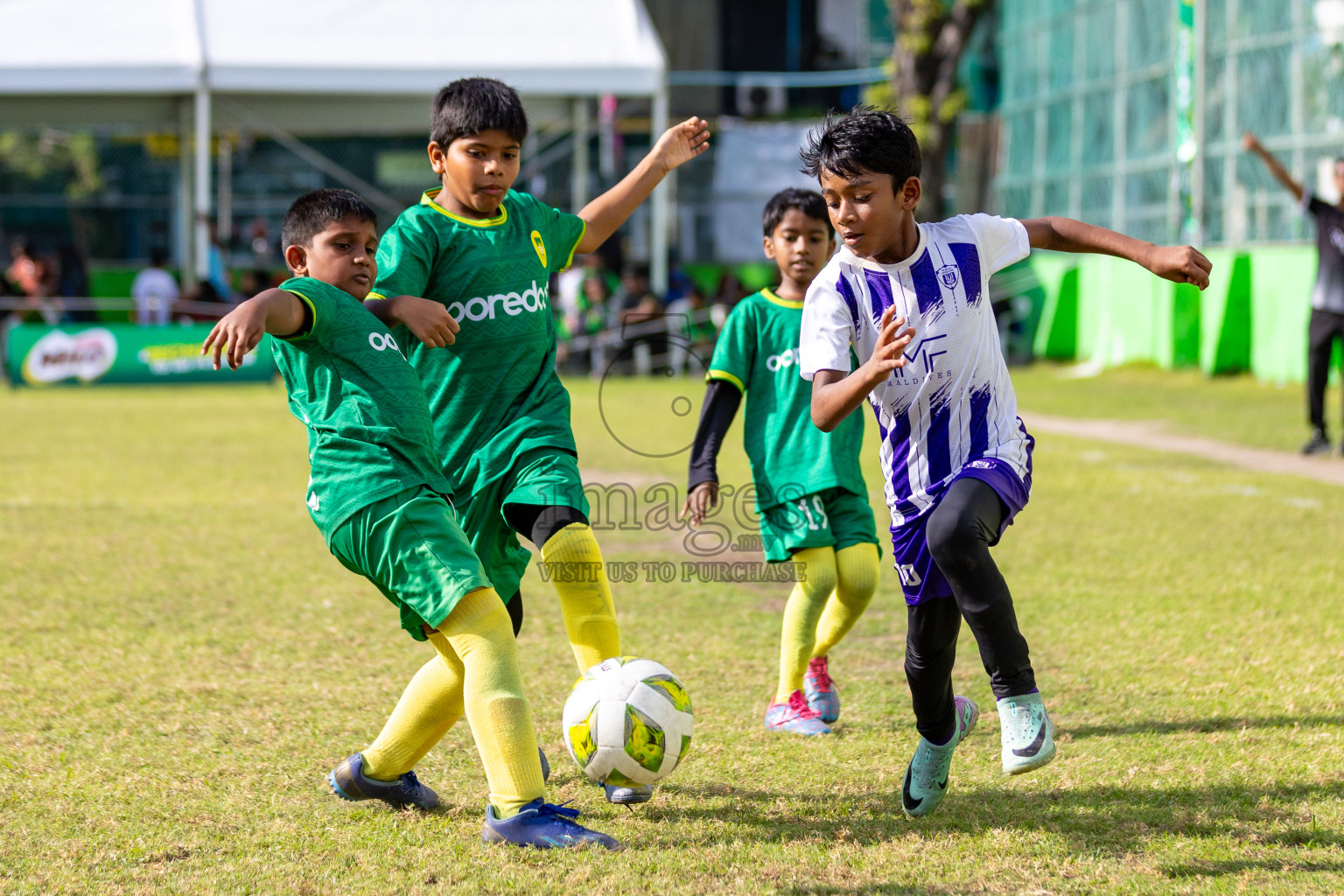 Day 2 of MILO Academy Championship 2025 was held on Friday, 14th February 2025 in Henveiru Stadium.
Photos: Mohamed Mahfooz Moosa / Images.mv