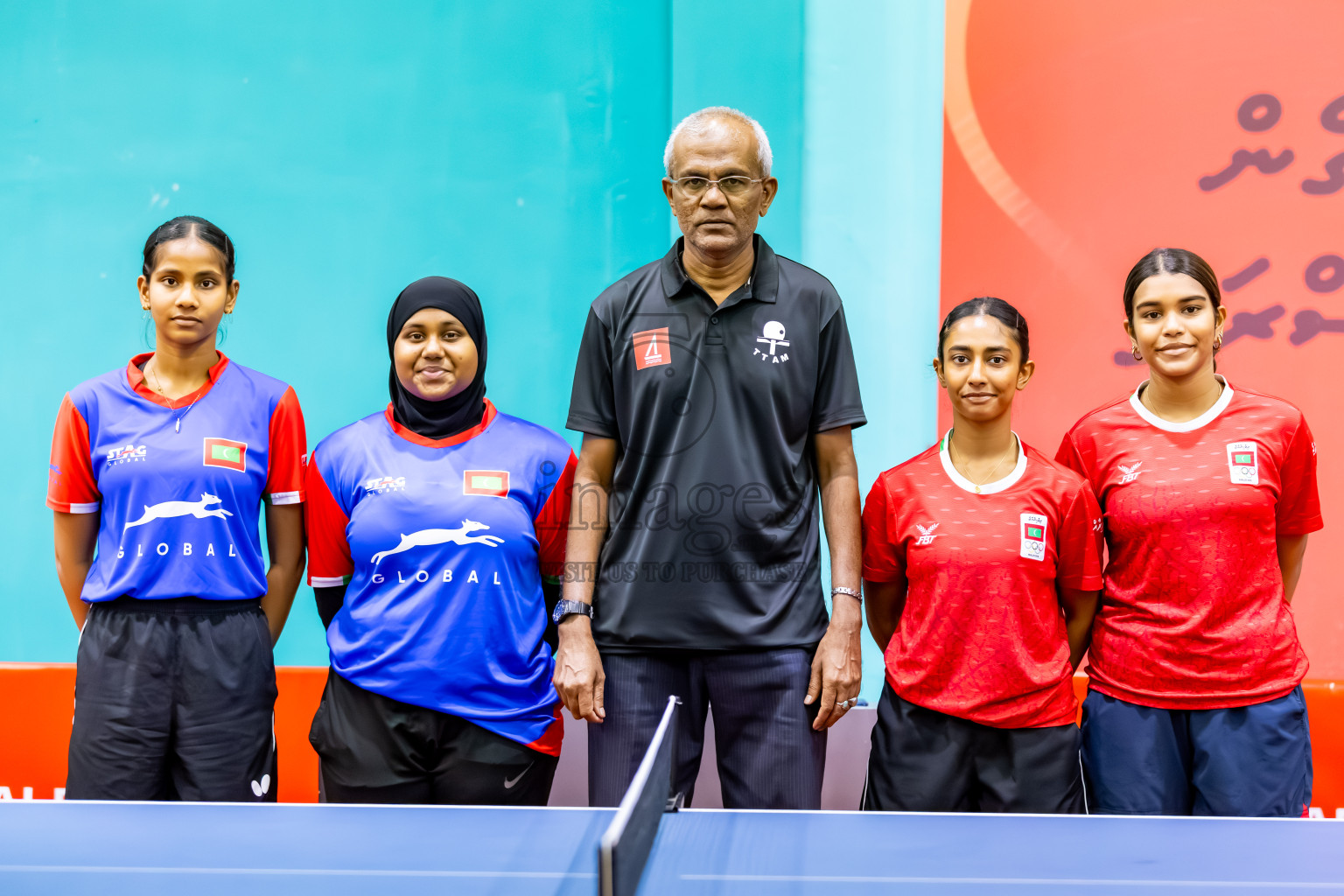 Day 5 of BML 63rd National Table Tennis Tournament 2025 was held on Friday, 29th August 2025 in Male' TT Hall, Male', Maldives. Photos: Nausham Waheed / images.mv