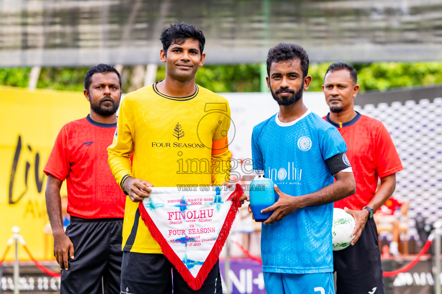 Finolhu vs Four Seasons in Semi Finals of Resort League 2025 (Baa Zone) was held on Wednesday, 16th July 2025 in Avani+ Fares Maldives Resort, Baa Atoll, Maldives. Photos: Nausham Waheed  / images.mv