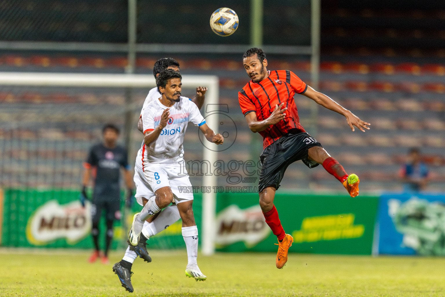 TC Sports Club vs Odi Sports Club in the FAM League Cup 2025 held at National Football Stadium, Male', Maldives on Sunday, 4th May 2025.
Photos By: Ismail Thoriq / images.mv