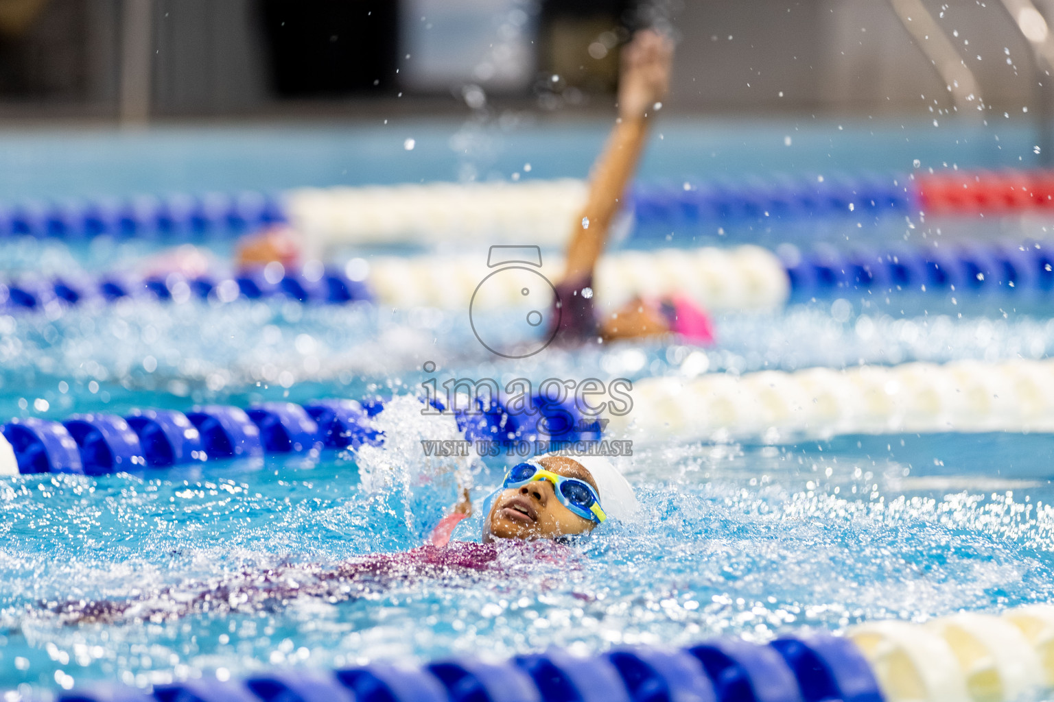 Day 2 of BML 6th National Kids Swimming Kids Festival 2025 held in Hulhumale', Maldives on Tuesday, 4th November 2024. 

Photos: Hassan Simah / images.mv