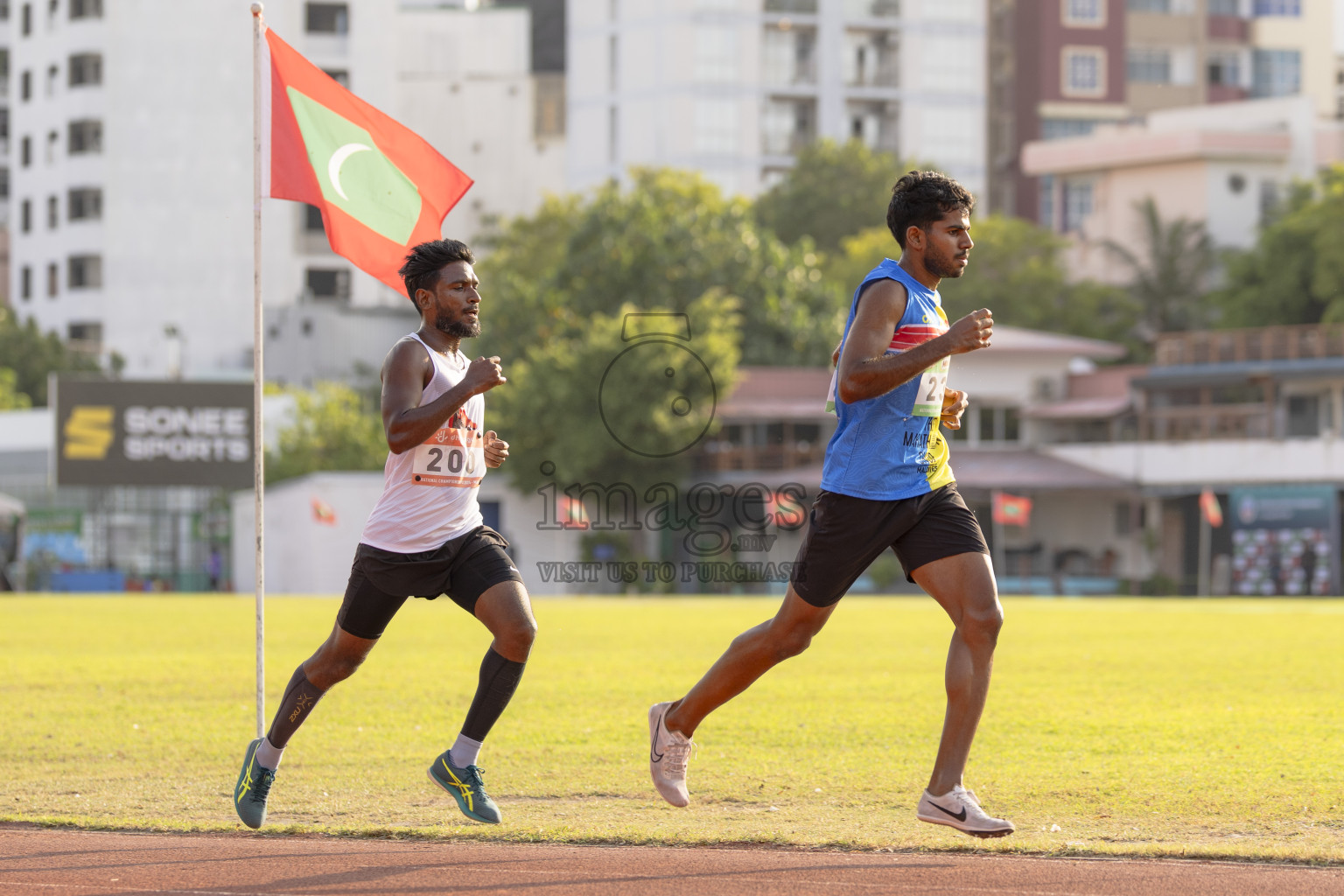 Day 1 of National Athletics Championship 2025 was held at Ekuveni Running Ground in Male', Maldives on Thursday, 14th August 2025. Photos: Hasni / images.mv