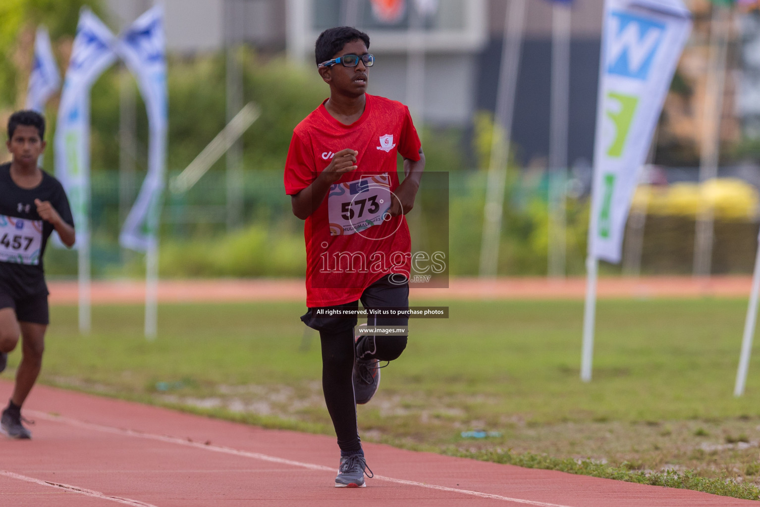 Day three of Inter School Athletics Championship 2023 was held at Hulhumale' Running Track at Hulhumale', Maldives on Tuesday, 16th May 2023. Photos: Shuu / Images.mv