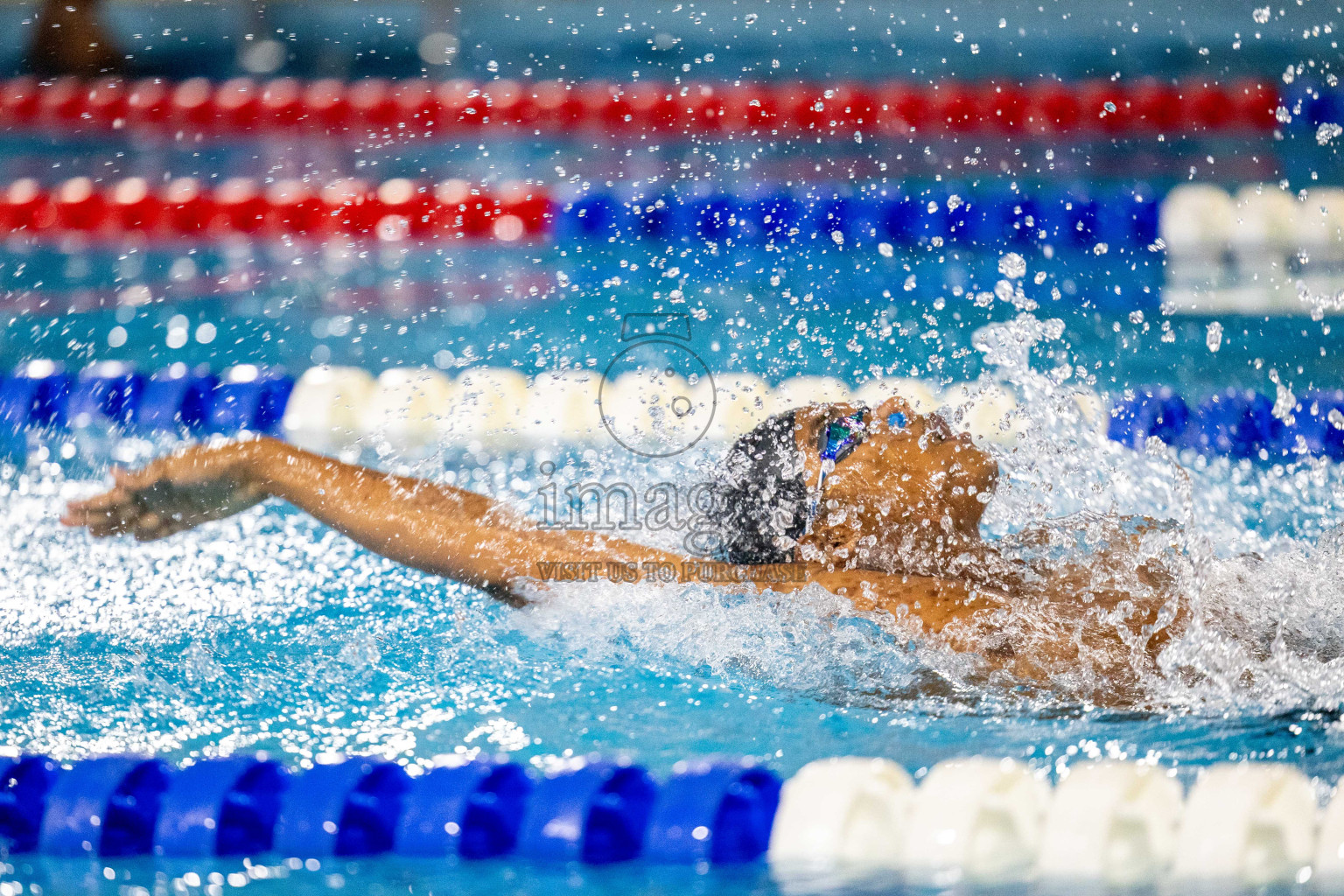 Day 1 of 20th Inter-school Swimming Competition 2024 held in Hulhumale', Maldives on Saturday, 12th October 2024. Photos: Ismail Thoriq / images.mv