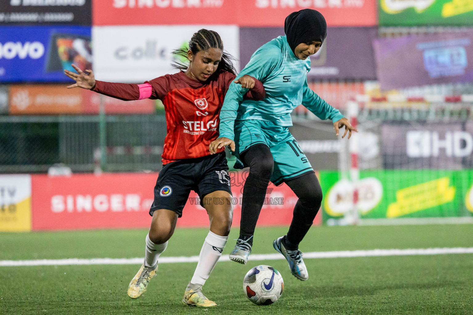 Youth RC vs STELCO Club in Eighteen Thirty 2024 held in Rehendi Futsal Ground, Hulhumale', Maldives on Wednesday, 11th September 2024.
Photos: Suaadhu Abdul Sattar / images.mv