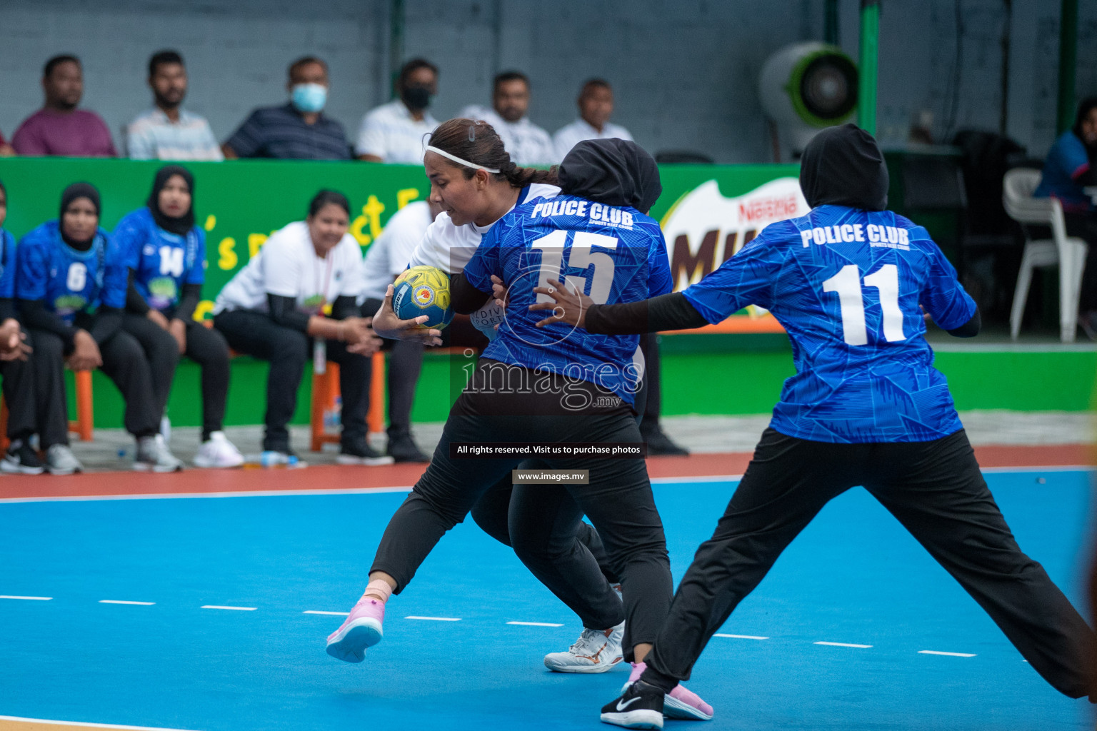 Final of Milo 6th Inter Office Handball Tournament 2022 - Photos by Nausham Waheed & Hassan Simah