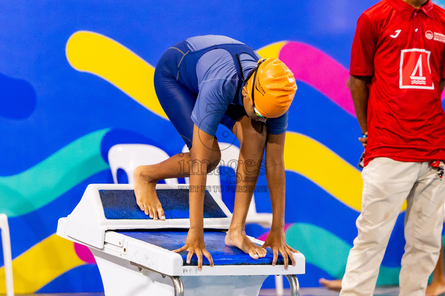 Day 5 of BML 5th National Swimming Kids Festival 2024 held in Hulhumale', Maldives on Friday, 22nd November 2024. Photos: Nausham Waheed / images.mv