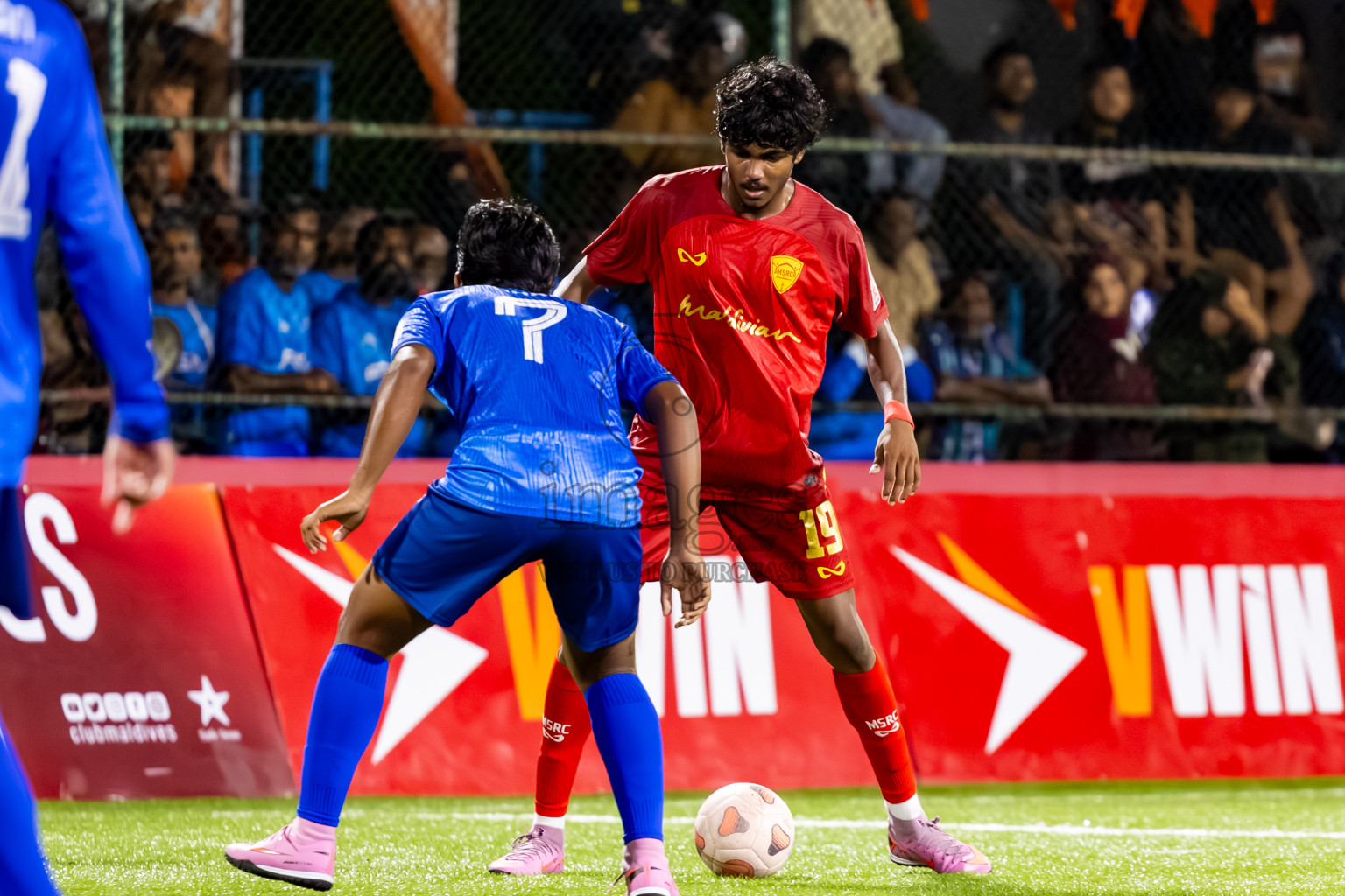 Maldivian vs FSM in Day 2 of Club Maldives Cup 2025 was held in Rehendi Futsal Ground, Hulhumale', Maldives on Monday, 29th September 2025. Photos: Nausham Waheed / images.mv