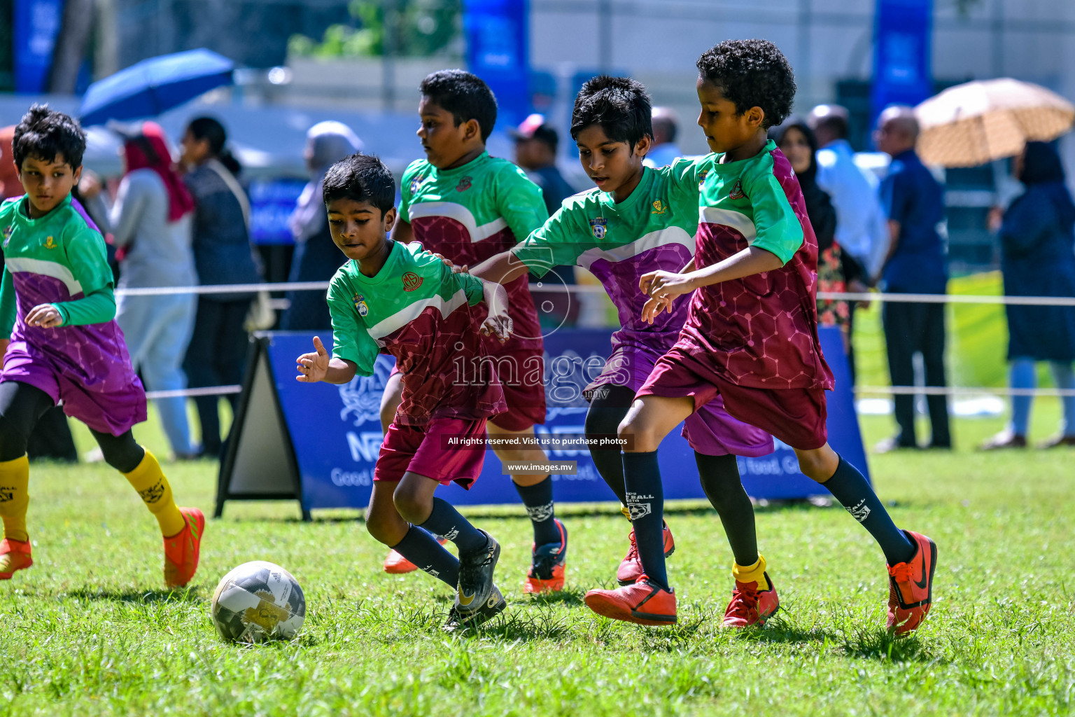 Day 2 of Milo Kids Football Fiesta 2022 was held in Male', Maldives on 20th October 2022. Photos: Nausham Waheed/ images.mv