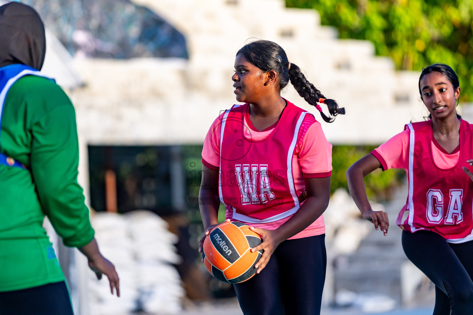 Day 5 of 23rd Netball Association Championship was held in Ekuveni Netball Court at Male', Maldives on Thursday, 2nd May 2024. Photos: Nausham Waheed / images.mv