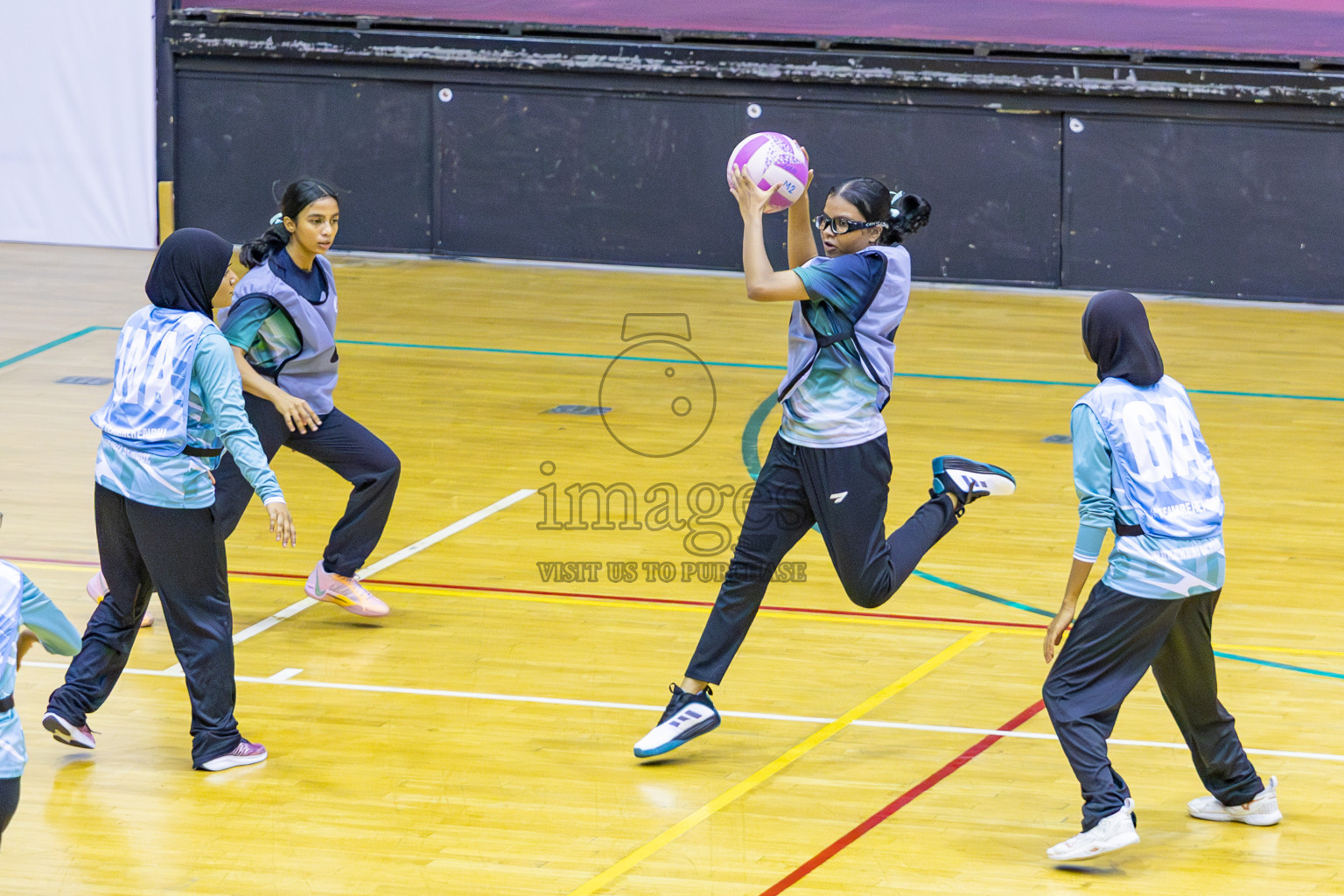 Day 14 of 26th Inter-School Netball Tournament 2025 was held in Social Center Indoor Hall on Tuesday, 4th November 2025. Photos: Areef Adam / images.mv