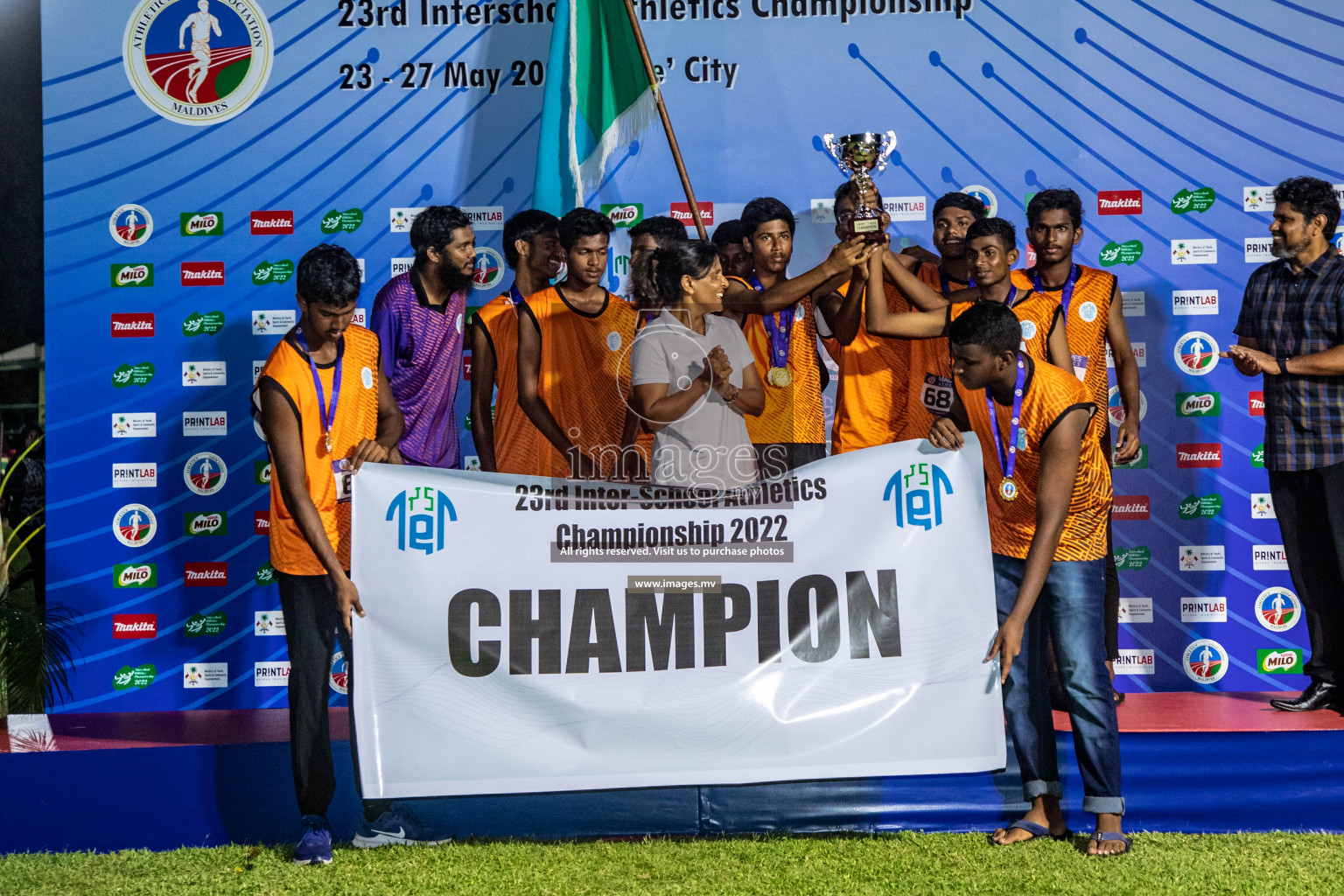 Day 5 of Inter-School Athletics Championship held in Male', Maldives on 27th May 2022. Photos by:Maanish / images.mv