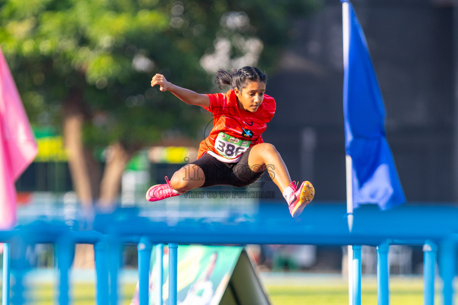 Day 1 of MILO Athletics Association Championship was held on Tuesday, 5th May 2024 in Male', Maldives. Photos: Nausham Waheed