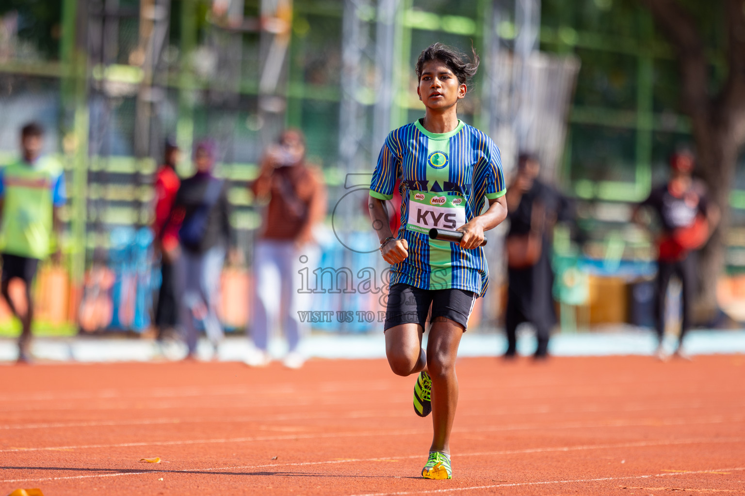 Day 3 of 12th Milo Association Championships was held in Ekuveni Track at Male', Maldives on Saturday, 26th April 2025. Photos: Ismail Thoriq / images.mv