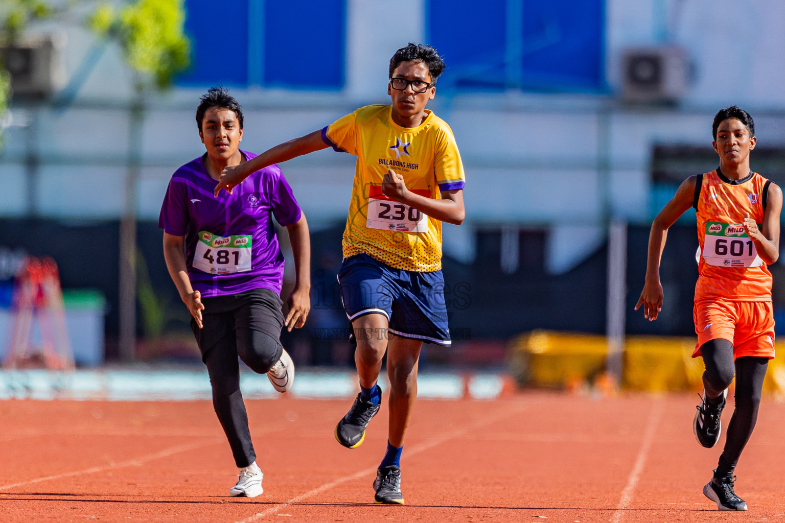 Day 1 of Inter-school Athletics Championship 2025 held in Ekuveni Synthetic Track, Male', Maldives on Monday, 06th October 2025. Photos by: Areef Adam  / Images.mv