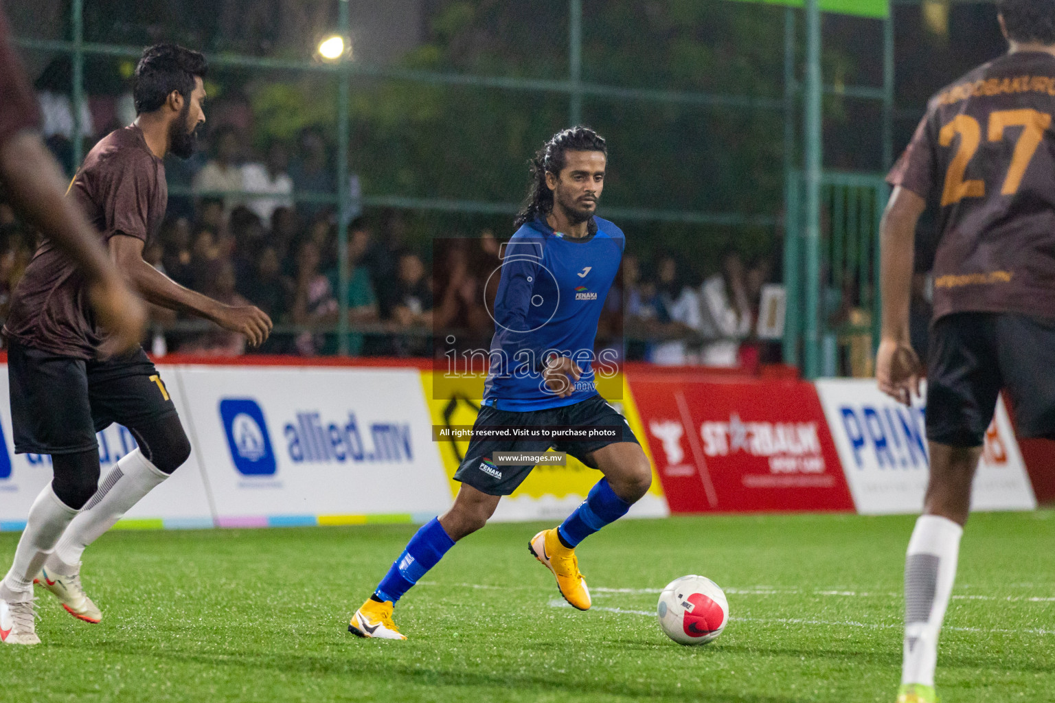 Team Fenaka vs Club Airports in Club Maldives Cup 2022 was held in Hulhumale', Maldives on Tuesday, 18th October 2022. Photos: Mohamed Mahfooz Moosa/ images.mv