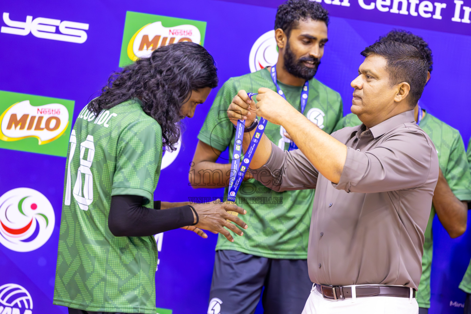 Final of MILO VAM Cup 2024 (Men's Division) was held in Social Center Indoor Hall on Monday, 4th November 2024. 
Photos: Ismail Thoriq / images.mv