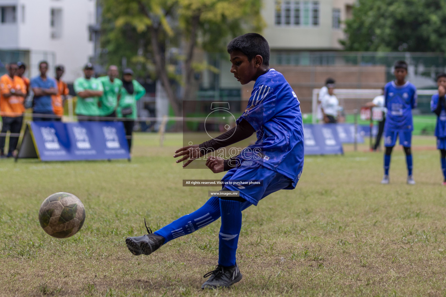 Day 4 of Nestle Kids Football Fiesta, held in Henveyru Football Stadium, Male', Maldives on Saturday, 14th October 2023
Photos: Mohamed Mahfooz Moosa, Hassan Simah / images.mv