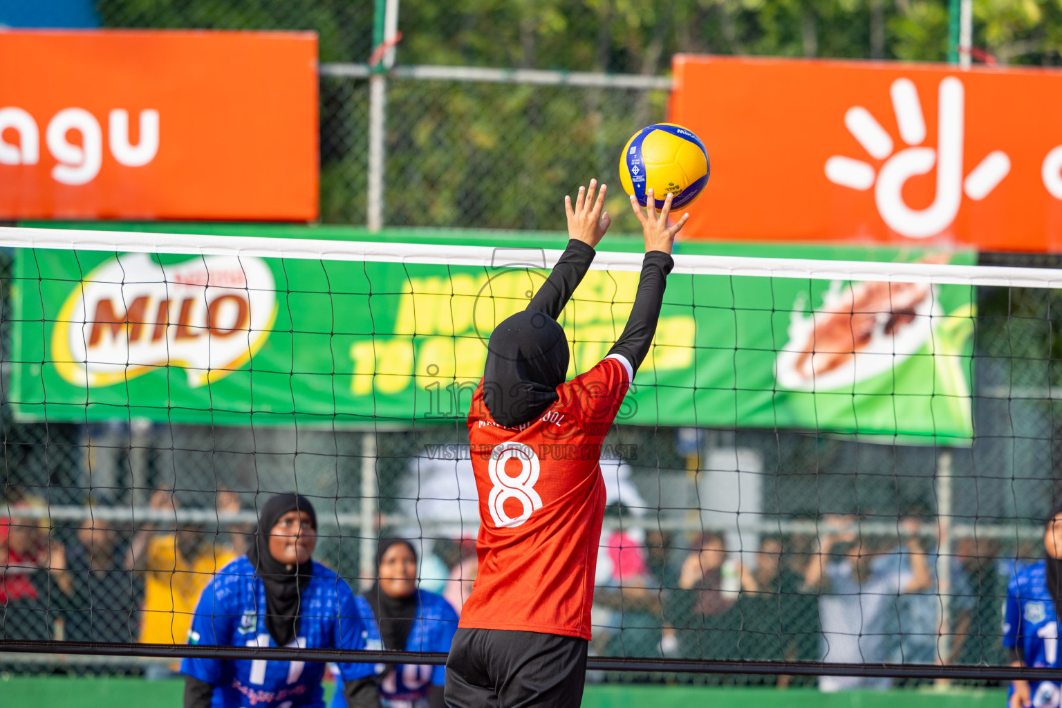 Day 6 of Interschool Volleyball Tournament 2024 was held in Ekuveni Volleyball Court at Male', Maldives on Thursday, 28th November 2024.
Photos: Ismail Thoriq / images.mv