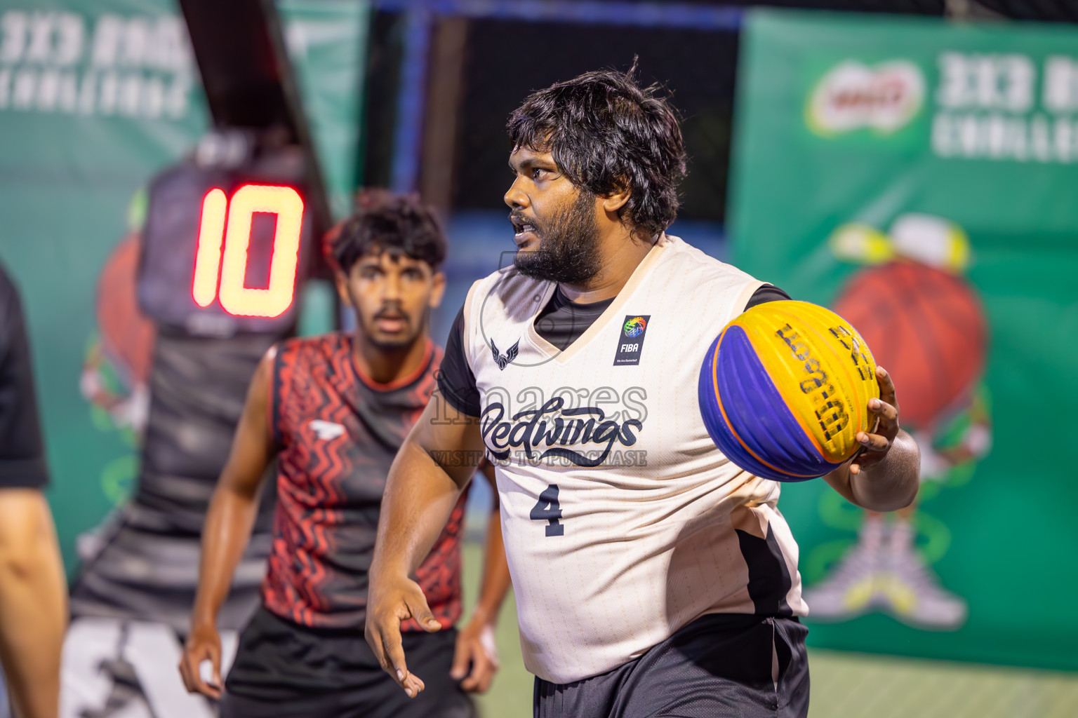 Day 6 of MILO Ramadan 3x3 Challenge 2024 was held in Ekuveni Outdoor Basketball Court at Male', Maldives on Sunday, 18th March 2024.
Photos: Ismail Thoriq / images.mv