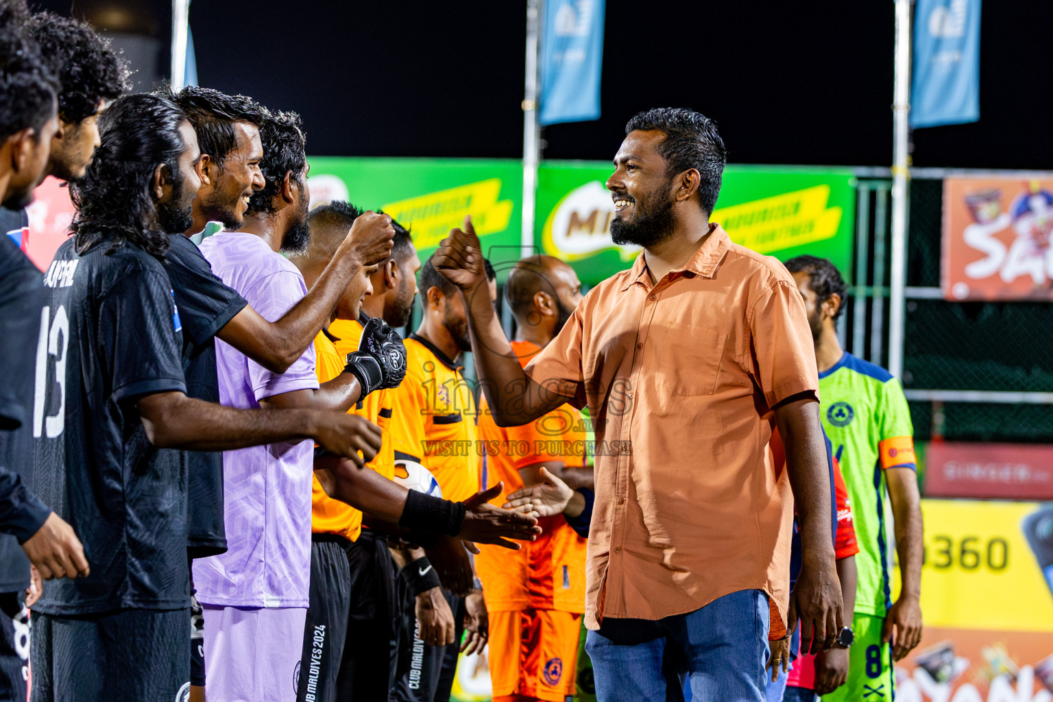 Stelco rc vs Club Immigration in Round of 16 of Club Maldives Cup 2024 held in Rehendi Futsal Ground, Hulhumale', Maldives on Monday, 7th October 2024. Photos: Nausham Waheed / images.mv