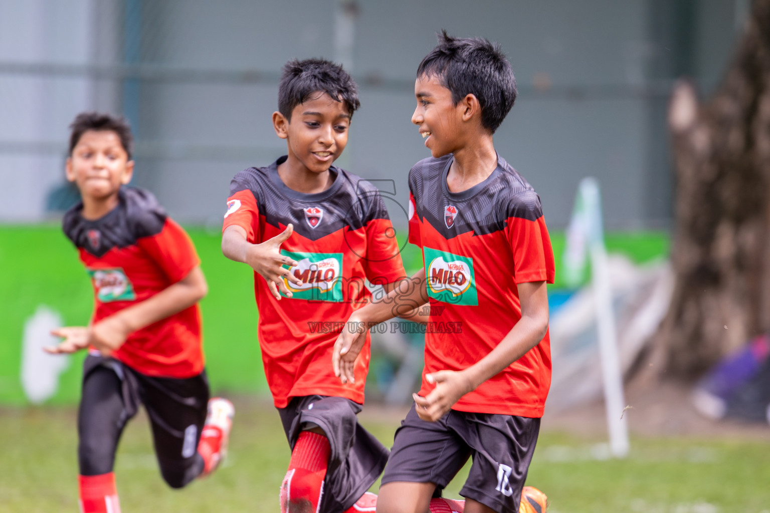 Day 2 of MILO Academy Championship 2024 - U12 was held at Henveiru Grounds in Male', Maldives on Friday, 5th July 2024. Photos: Mohamed Mahfooz Moosa / images.mv
