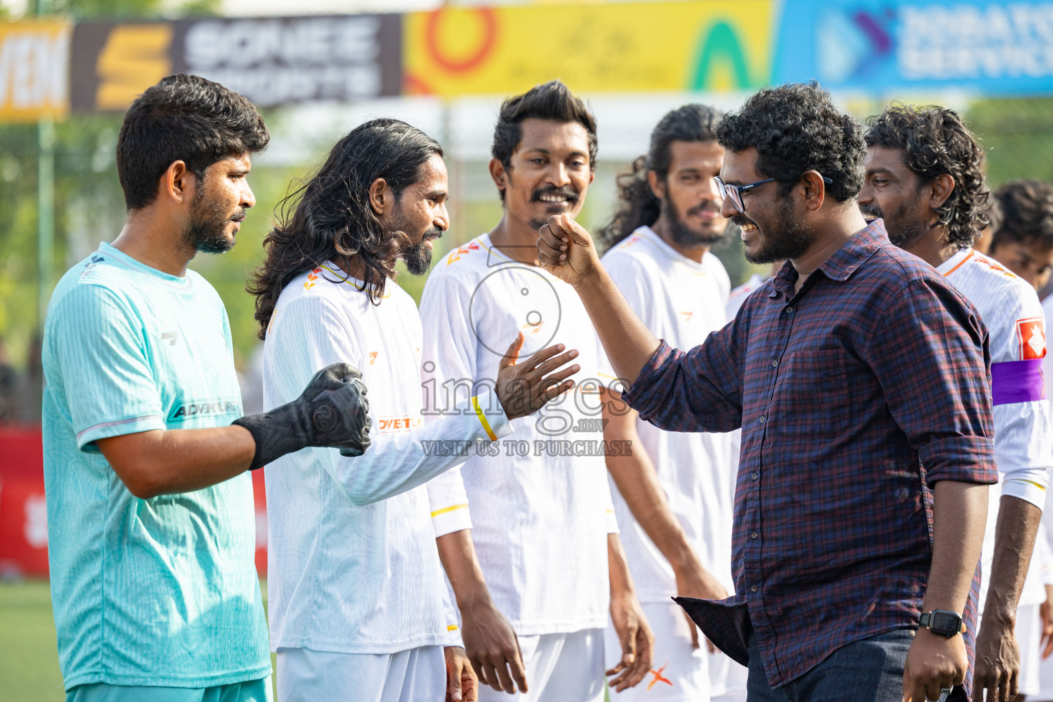 B Eydhafushi vs B Thulhaadhoo in Day 13 of Golden Futsal Challenge 2025 was held on Friday, 17th January 2025, in Hulhumale', Maldives 
Photos: Hassan Simah / images.mv