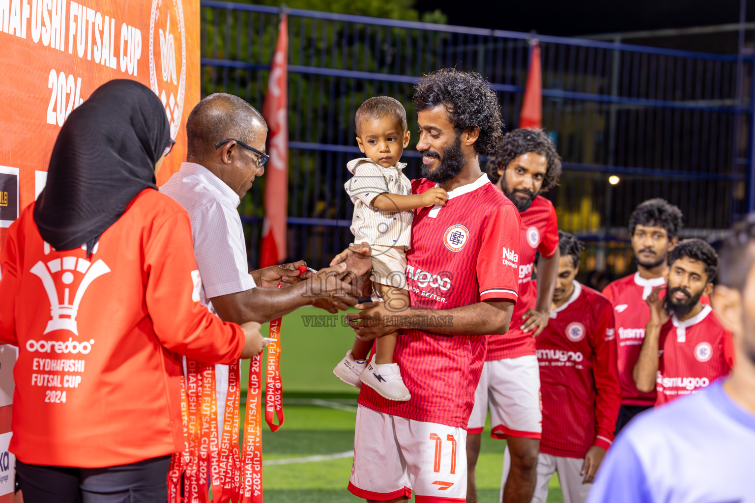 CC Sports Club vs Afro SC in the final of Eydhafushi Futsal Cup 2024 was held on Wednesday , 17th April 2024, in B Eydhafushi, Maldives
Photos: Ismail Thoriq / images.mv