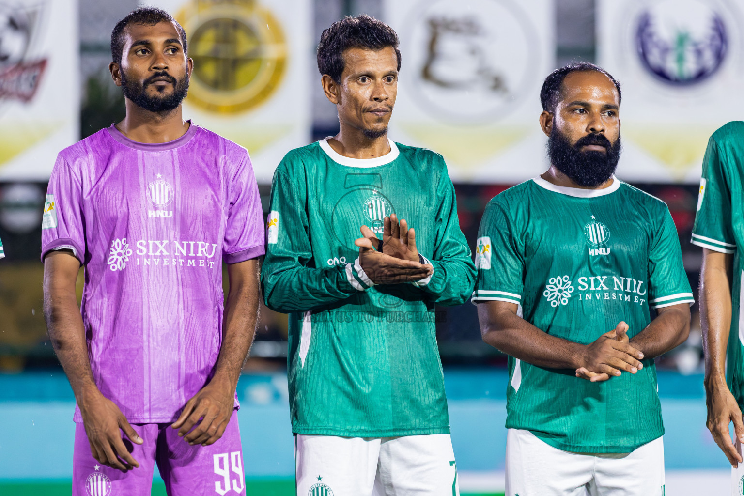 Ifhaams vs Dee Cee Jay SC in Final of Laamehi Dhiggaru Ekuveri Futsal Challenge 2025 was held on Tuesday, 29th July 2025, at Dhiggaru Futsal Ground, Dhiggaru, Maldives Photos: Areef Adam / images.mv