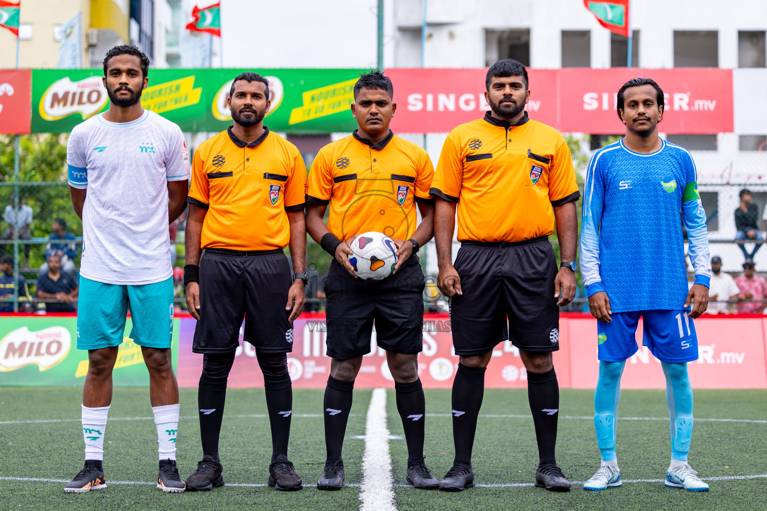 MPL vs Club Fen in Round of 16 of Club Maldives Cup 2024 held in Rehendi Futsal Ground, Hulhumale', Maldives on Wednesday, 9th October 2024. Photos: Nausham Waheed / images.mv