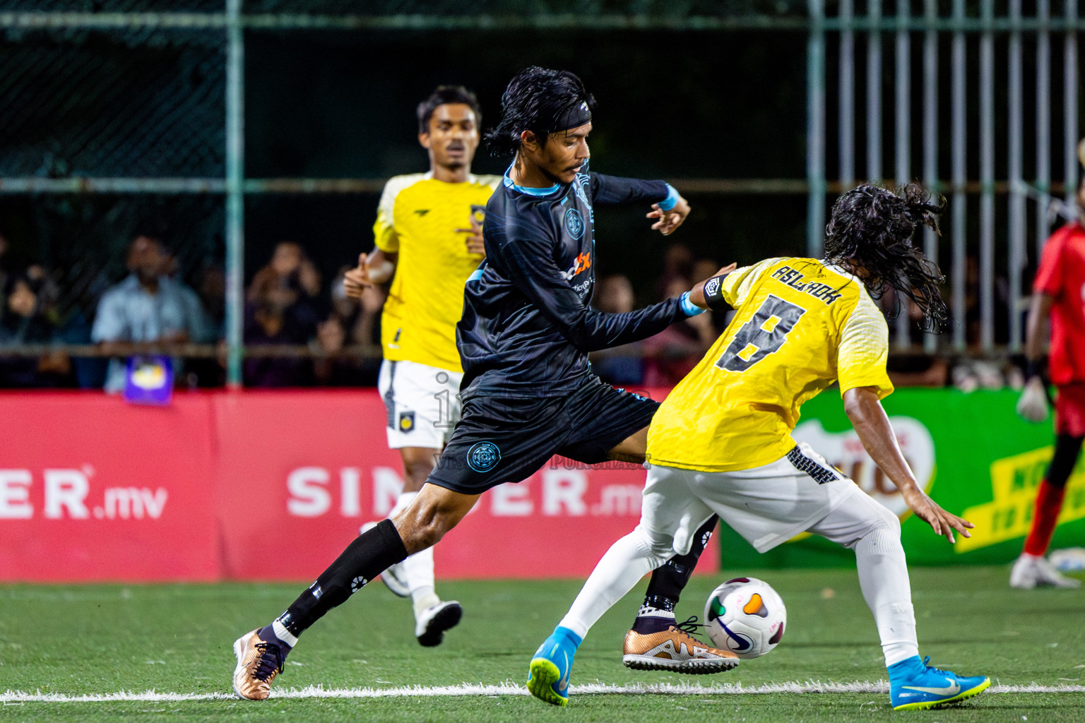 RRC vs Club TTS in Round of 16 of Club Maldives Cup 2024 held in Rehendi Futsal Ground, Hulhumale', Maldives on Tuesday, 8th October 2024. Photos: Nausham Waheed / images.mv