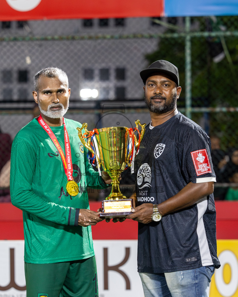 HA Dhidhdhoo vs HA Vashafaru in Haa Alif Atoll Finals Day 28 of Golden Futsal Challenge 2025 was held on Saturday , 1st February 2025, in Hulhumale', Maldives. Photos: Abdulla Abeed / images.mv