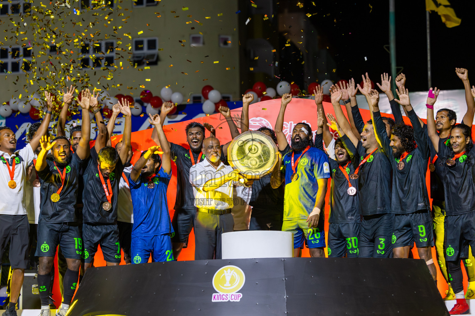 Road Recreation Club vs Club Combination SC Eydhafushi in Kings Cup Final of Club Maldives 2025 was held in Rehendhi Futsal Ground, Hulhumale', Maldives on Tuesday, 9th September 2025. Photos: Ismail Thoriq / images.mv