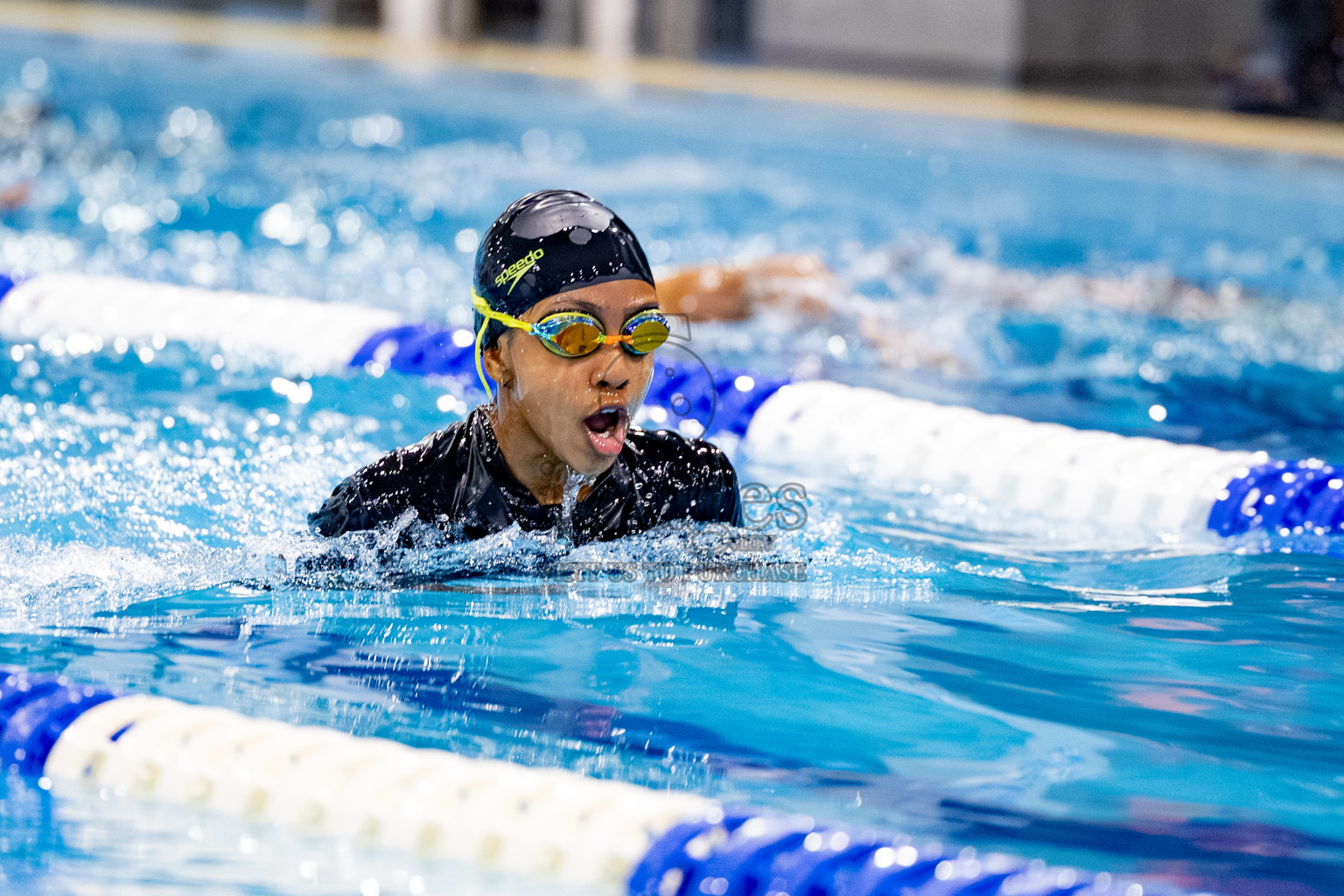Day 6 of BML 21st Interschool Swimming Competition 2025 was held in Hulhumale' Swimming Pool, Hulhumale', Maldives on Thursday, 16th October 2025.
Photos: Hassan Simah / images.mv
