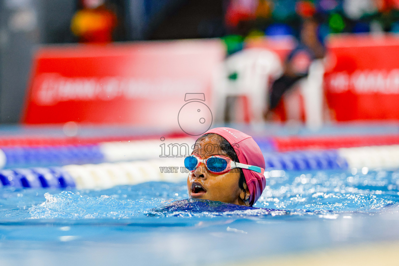 Day 1 of BML 6th National Kids Swimming Kids Festival 2025 held in Hulhumale', Maldives on Monday, 3rd November 2024. Photos: Hassan Simah / images.mv