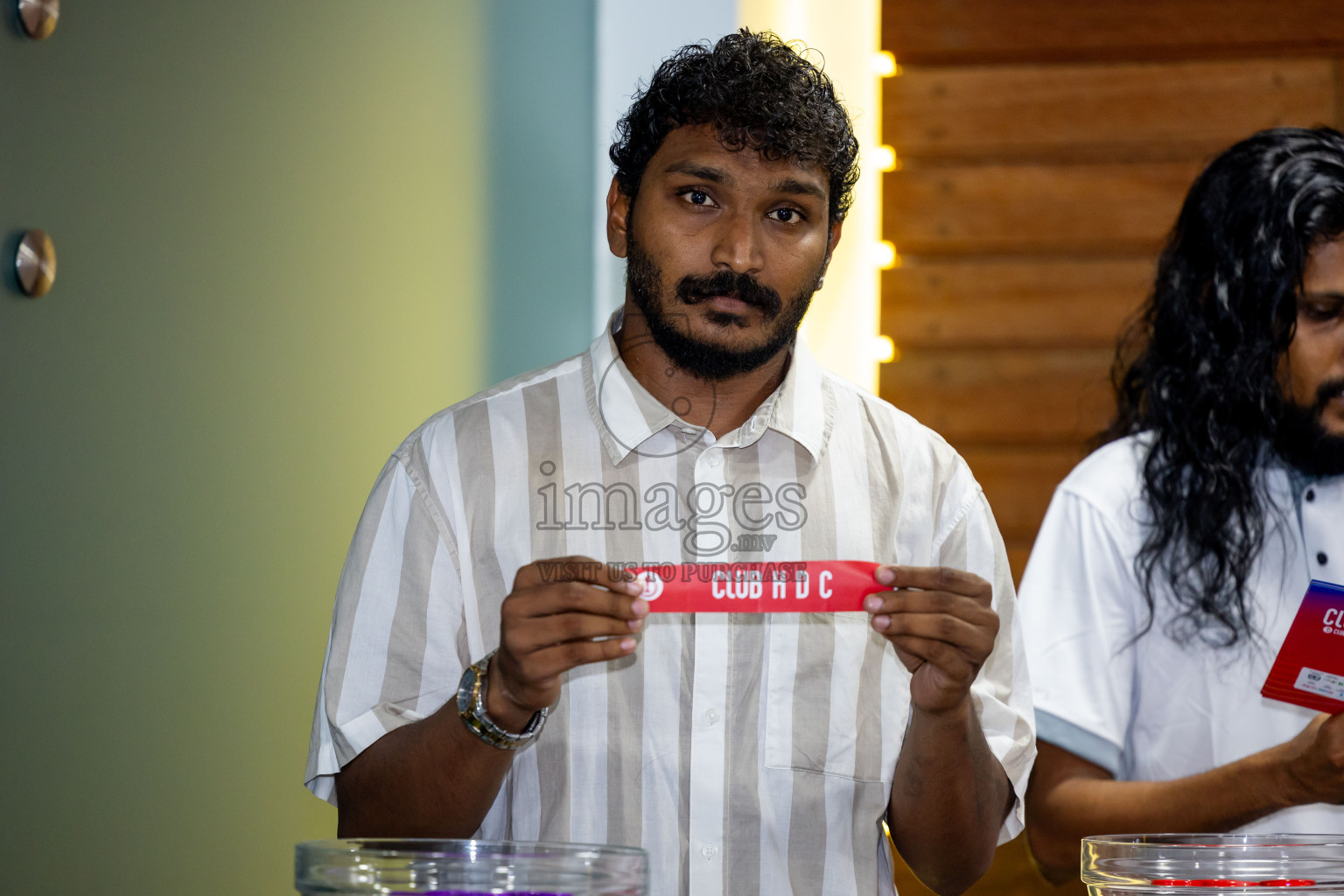 Draw Ceremony of Club Maldives 2024 held in Hulhumale', Maldives on Wednesday, 28th August 2024. Photos: Nausham Waheed / images.mv