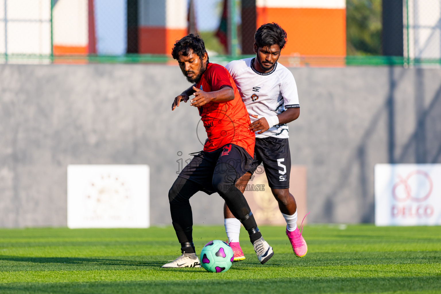 Bosnia SC vs Falcons in Day 2 of BG Futsal Challenge 2024 was held on Wednesday, 13th March 2024, in Male', Maldives Photos: Nausham Waheed / images.mv