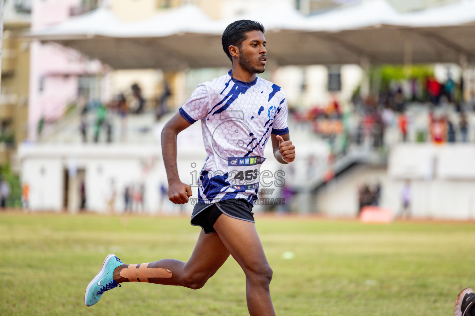 Day 2 of MWSC Interschool Athletics Championships 2024 held in Hulhumale Running Track, Hulhumale, Maldives on Sunday, 10th November 2024. 
Photos by: Hassan Simah / Images.mv