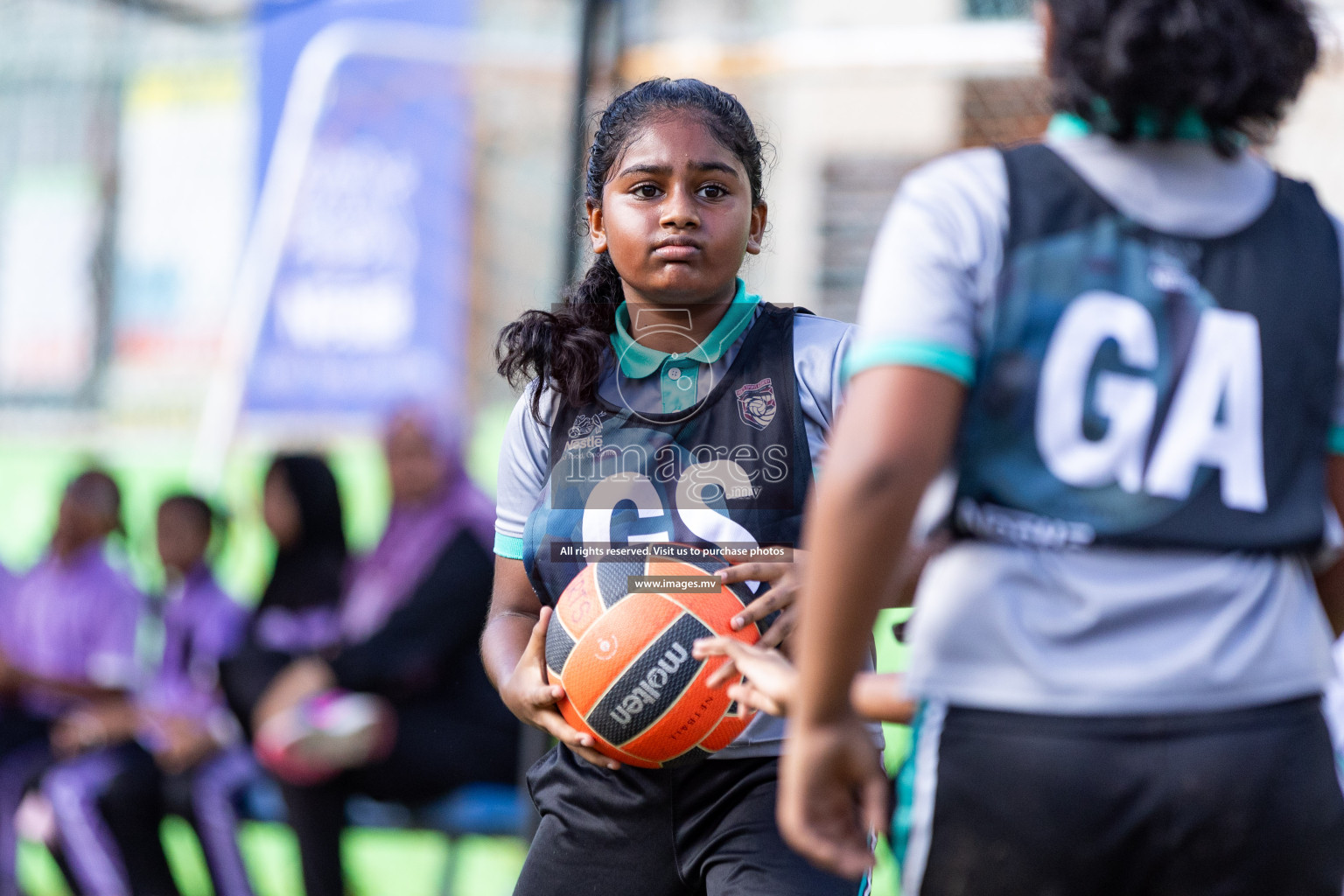 Day 2 of Nestle' Kids Netball Fiesta 2023 held in Henveyru Stadium, Male', Maldives on Thursday, 1st December 2023. Photos by Nausham Waheed / Images.mv