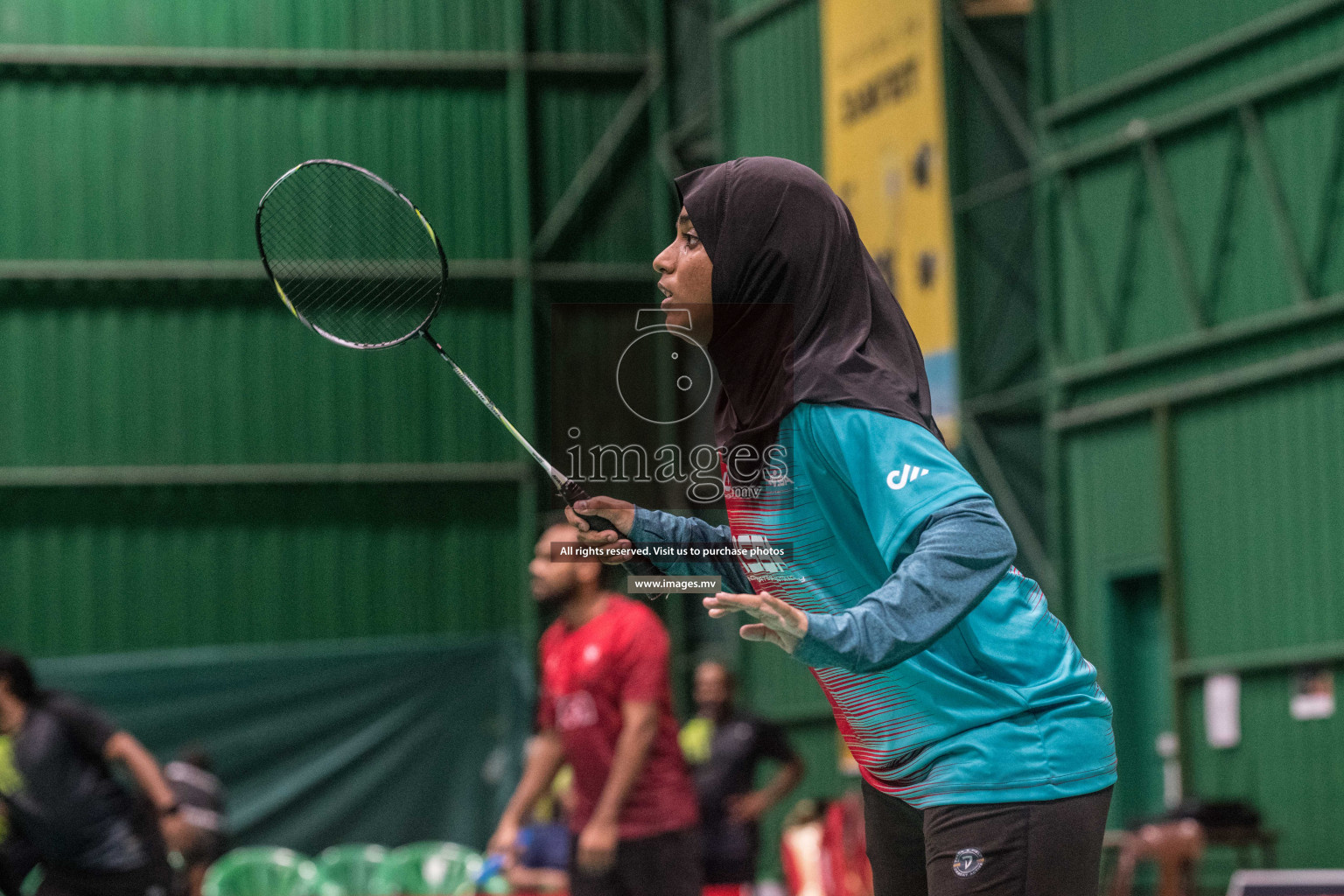 Day 4 of Badminton association mixed group championship 2021 held in Male', Maldives Photos by Nausham Waheed