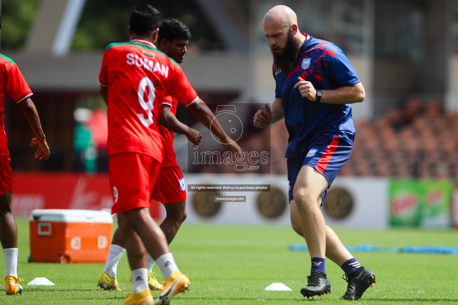 Lebanon vs Bangladesh on match day 2 of SAFF Championship 2023 held in Sree Kanteerava Stadium, Bengaluru, India, on Wednesday, 22st June 2023. Photos: Nausham Waheed / images.mv