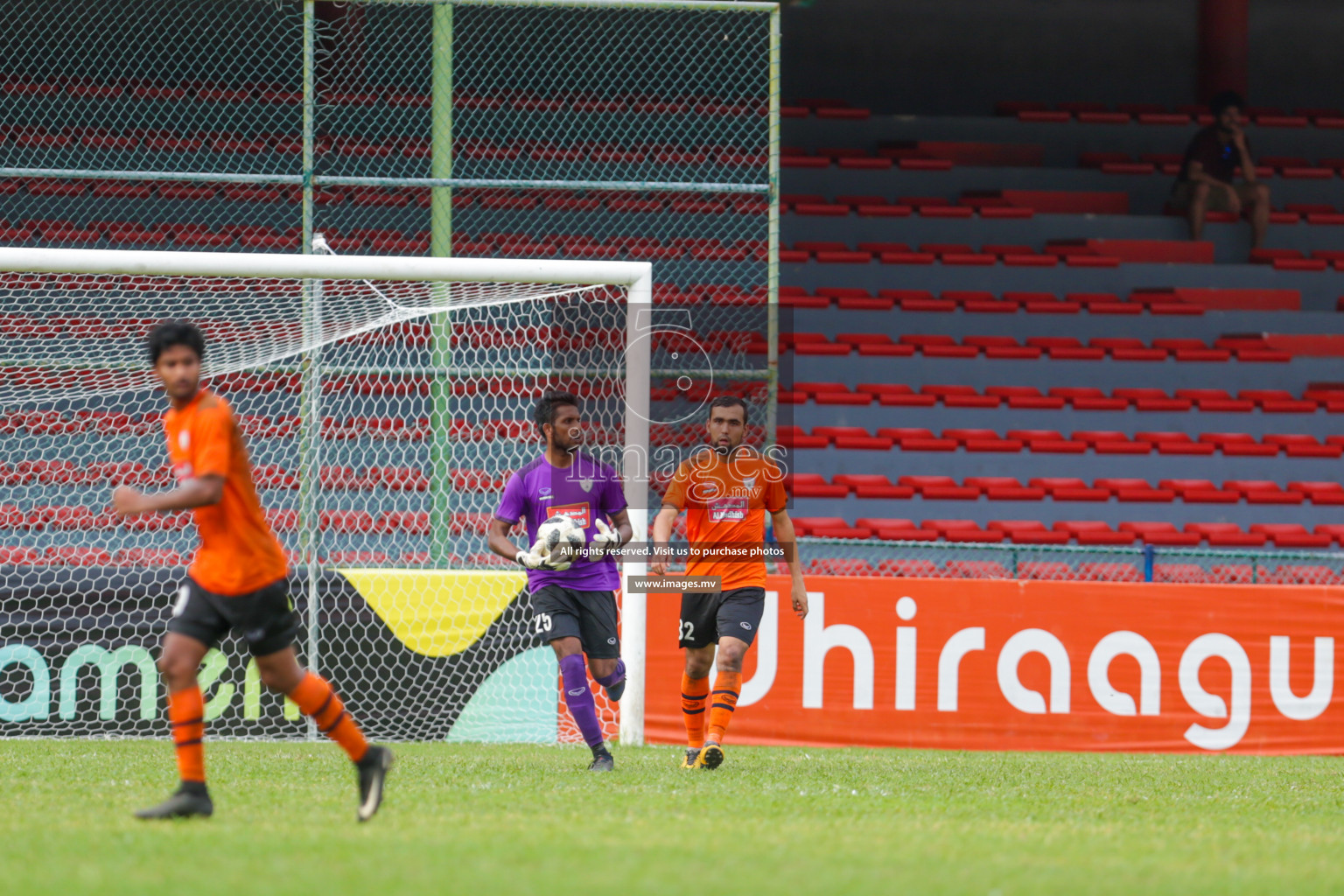 Fokaidhoo FC vs Club Eagles in Dhiraagu Dhivehi Premier League 2019, in Male' Maldives on 04th August 2019.  Photos: Ismail Thoriq / images.mv