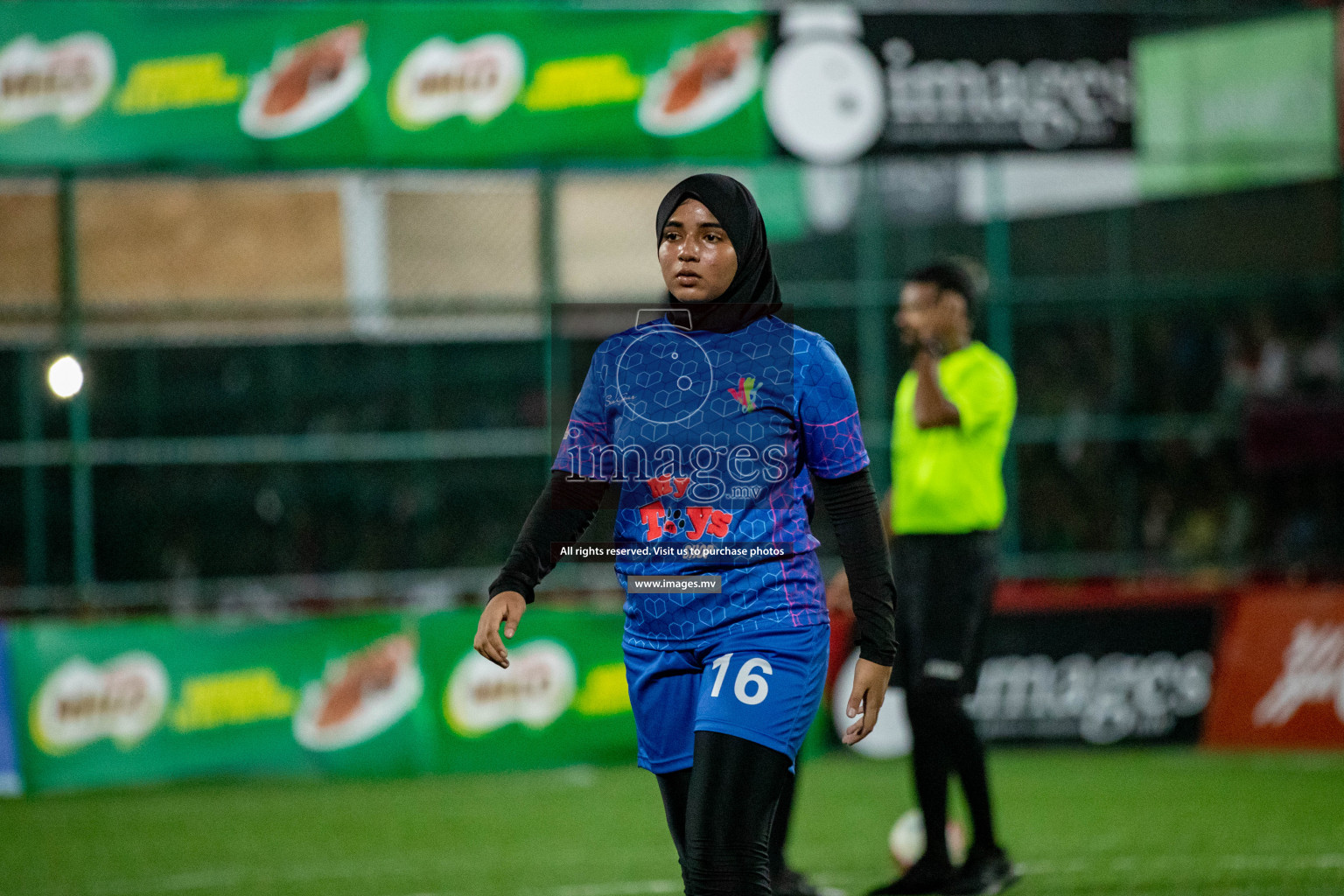 MPL vs Club MYS in Eighteen Thirty Women's Futsal Fiesta 2022 was held in Hulhumale', Maldives on Monday, 21st October 2022. Photos: Hassan Simah / images.mv